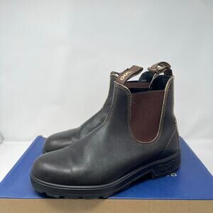 Blundstone Brown Leather 500 Original Boots (AU 4)